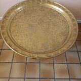 Copper top coffee table morocco