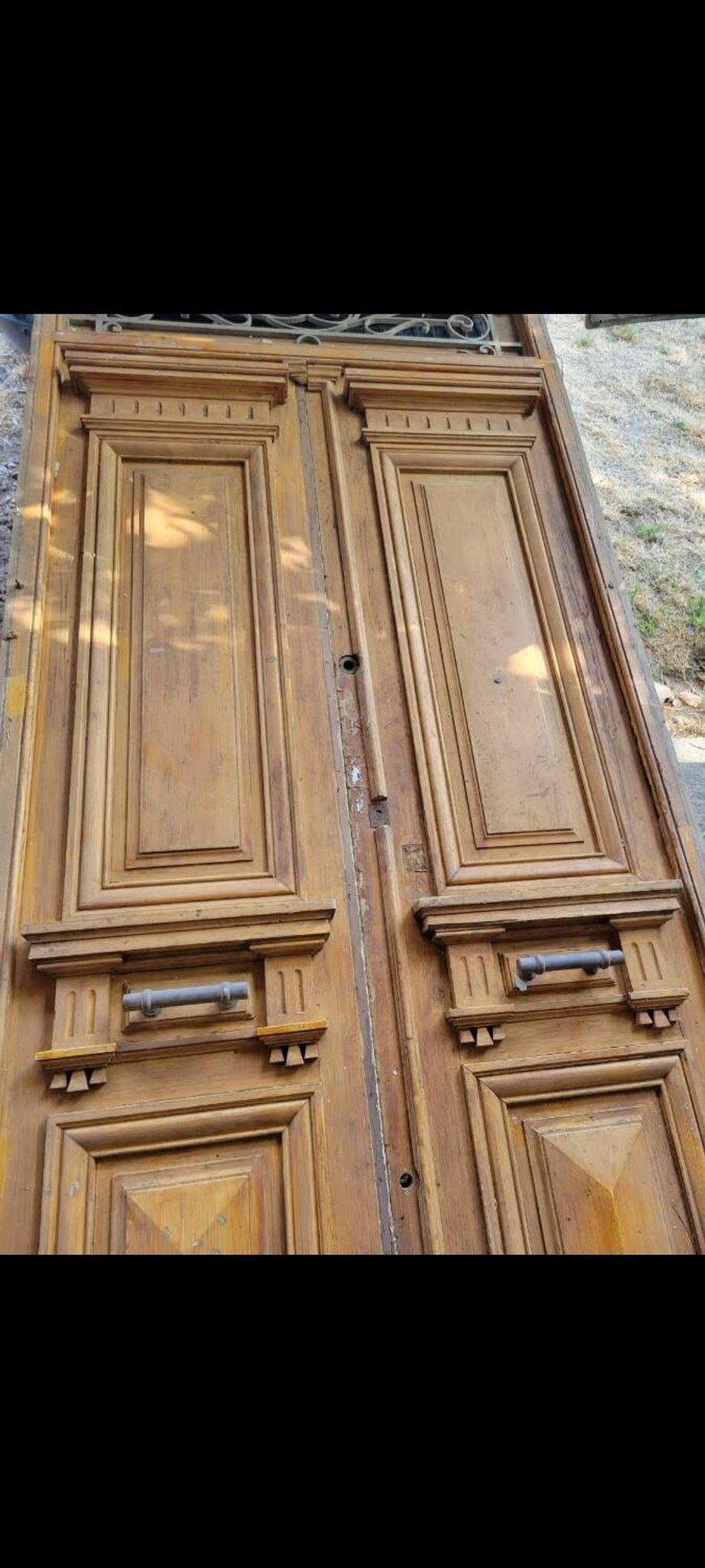 Double porte hausmanniennes