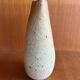 Jacques Lacheny, chamotte stoneware vase, brutalist, Puisaye
