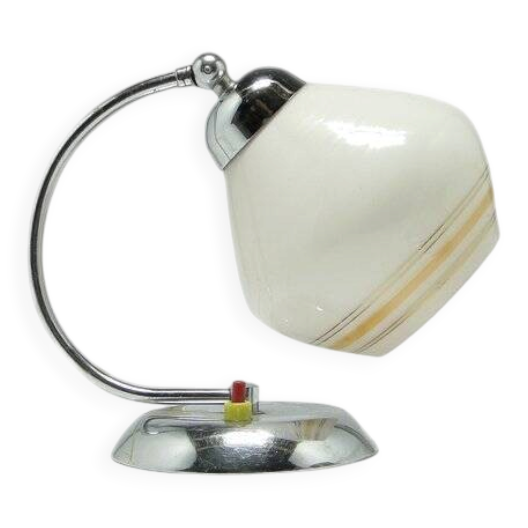 Art Deco bedside lamp, Poland, 1950s