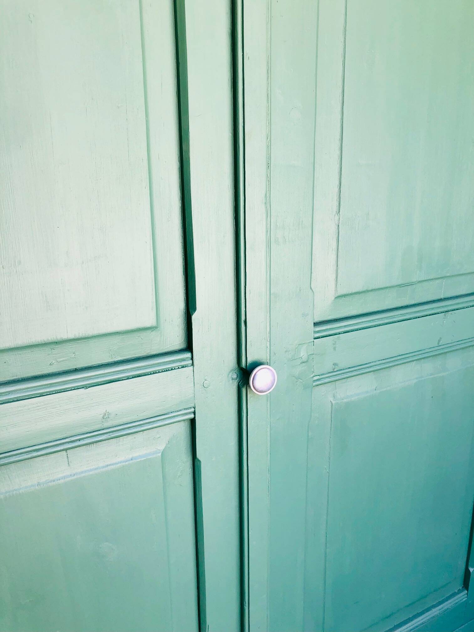 Small old country style wardrobe