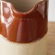 Beige earthenware pitcher, 19th century English pitcher, Lovatt Langley