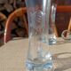 Engraved crystal glasses