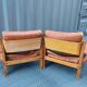 Pair of S15 Pierre Chapo armchairs