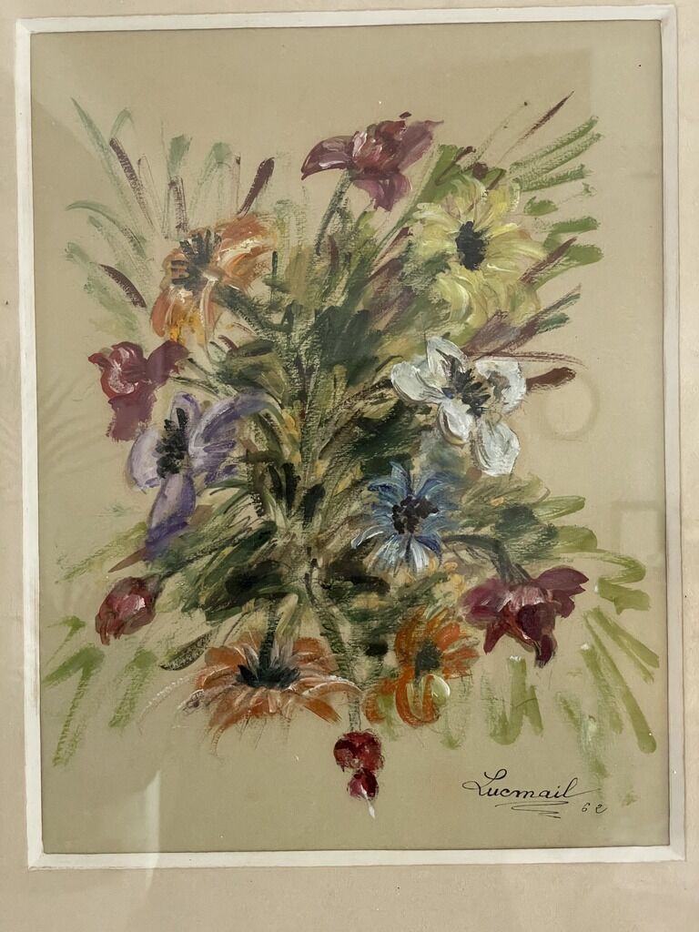 Tableau bouquet de fleurs