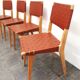 Set of 4 chairs Jens Risom for Knoll