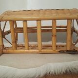 Rattan review door