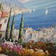 Tableau "Bord de mer en Provence"
