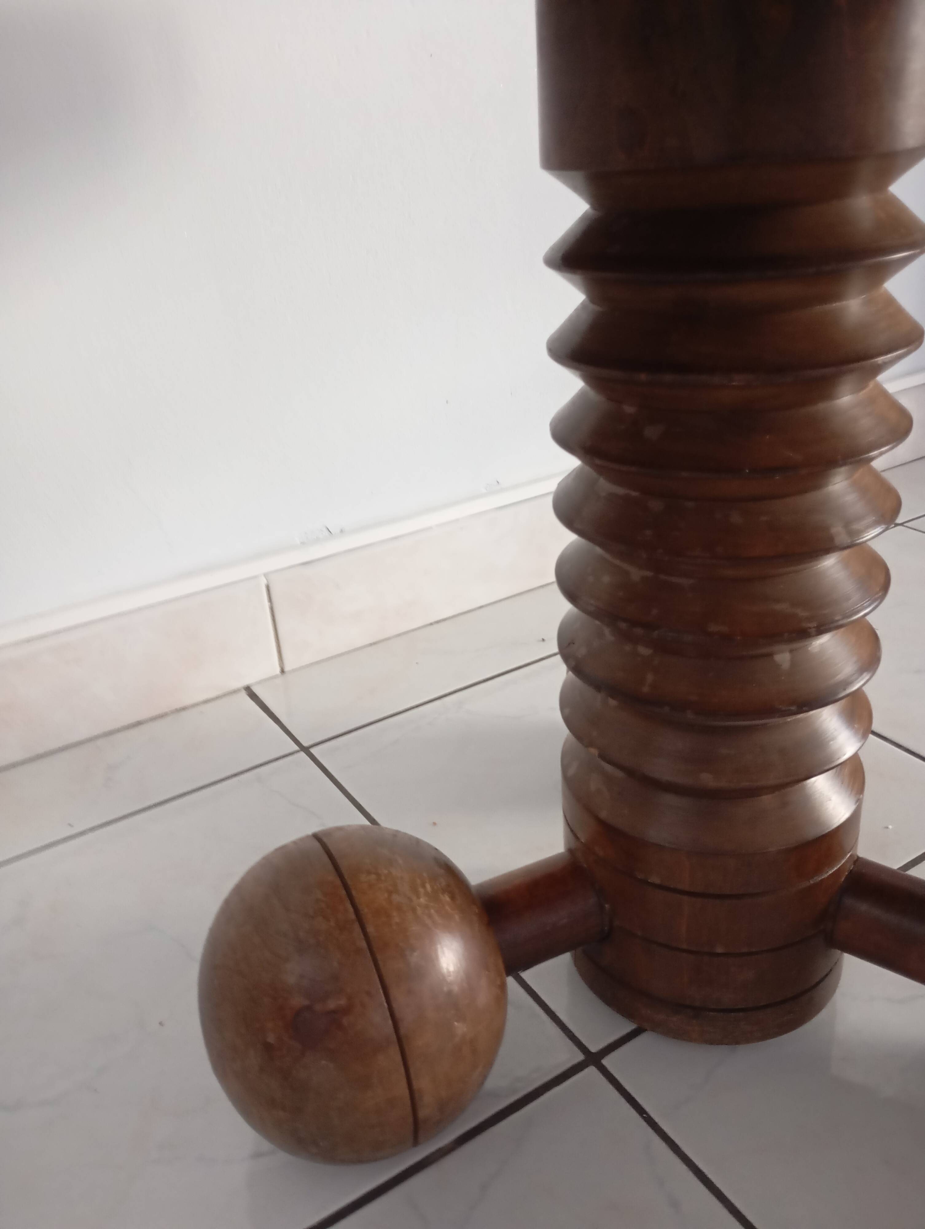 Charles Dudouyt style Pedestal Table