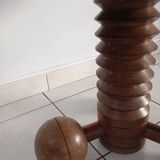 Charles Dudouyt style Pedestal Table