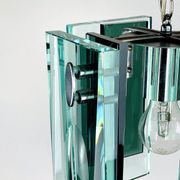 Italian art glass pendant by Fontana Arte, Italy, 1970s.