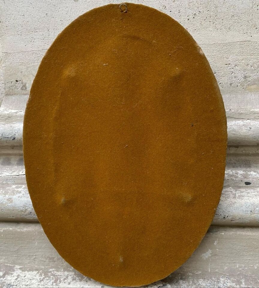 Miroir céramique année 50