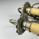 Silver-Plated Wall Lamp, France, 1930s, Set of 2