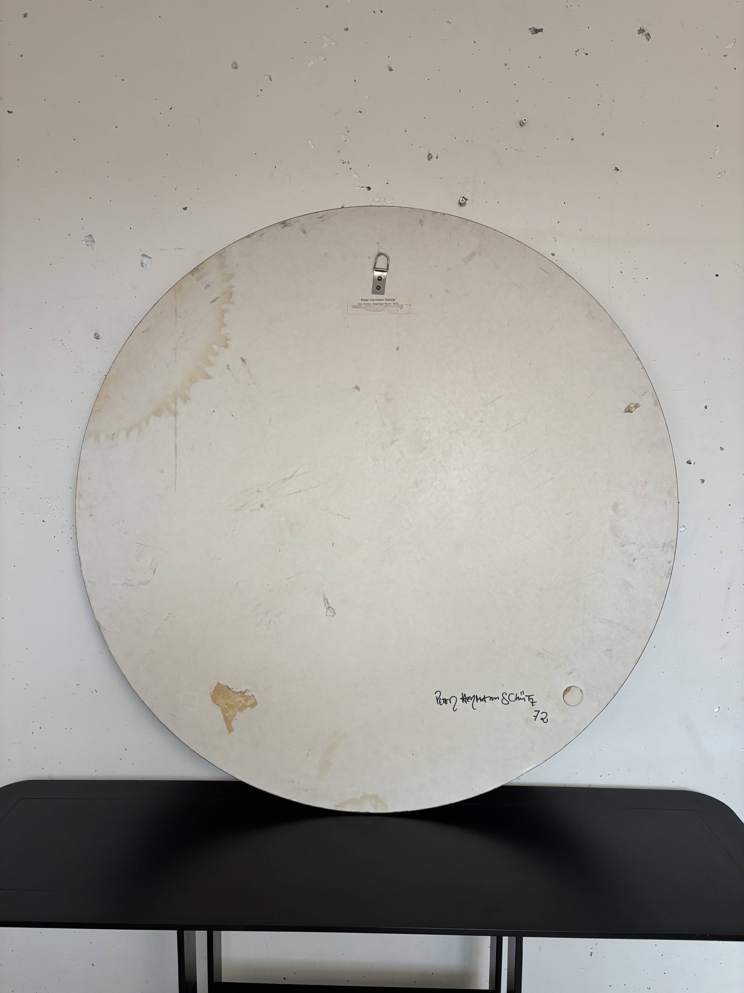 Peter Hermann Schütz, Acrylic on canvas, 1972