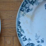 Lot of 3 mismatched old plates