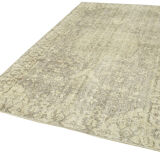 Handwoven Antique Anatolian Beige Rug 193 cm x 298 cm - 38951