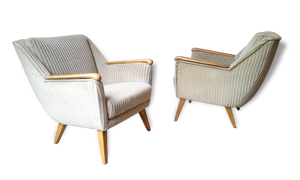 1/6 fauteuils club année 50 60 Dos egg