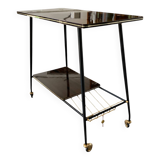 Serving trolley, table on wheels 1950