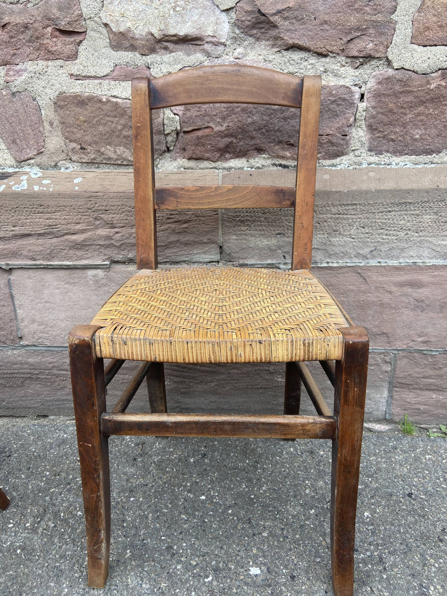 Set de 4 chaises bistrot des années 1920