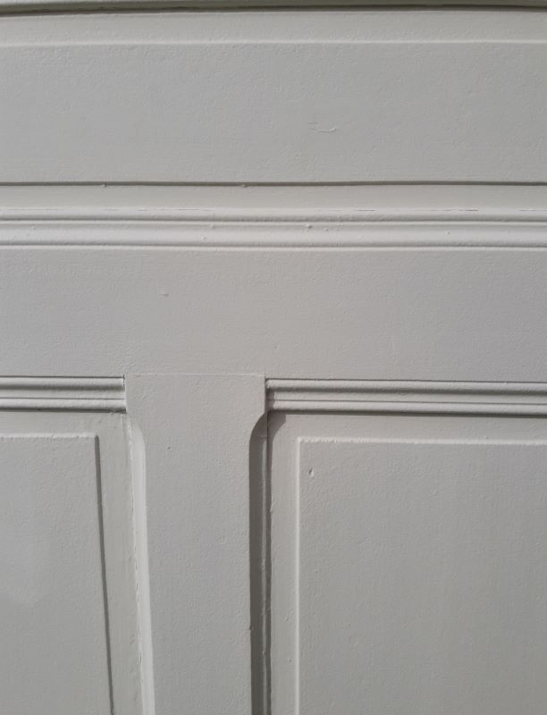 Communication door 82,3x218,1cm old molded