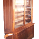 Large walnut library XIX°