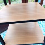 Serving table on casters