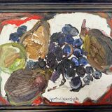 Wieselgren peinture à l'huile nature morte 1991