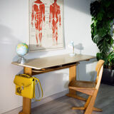 Office "Casala" and matching, design chair Karl Nothhelfer, edition VS, Germany, 60's