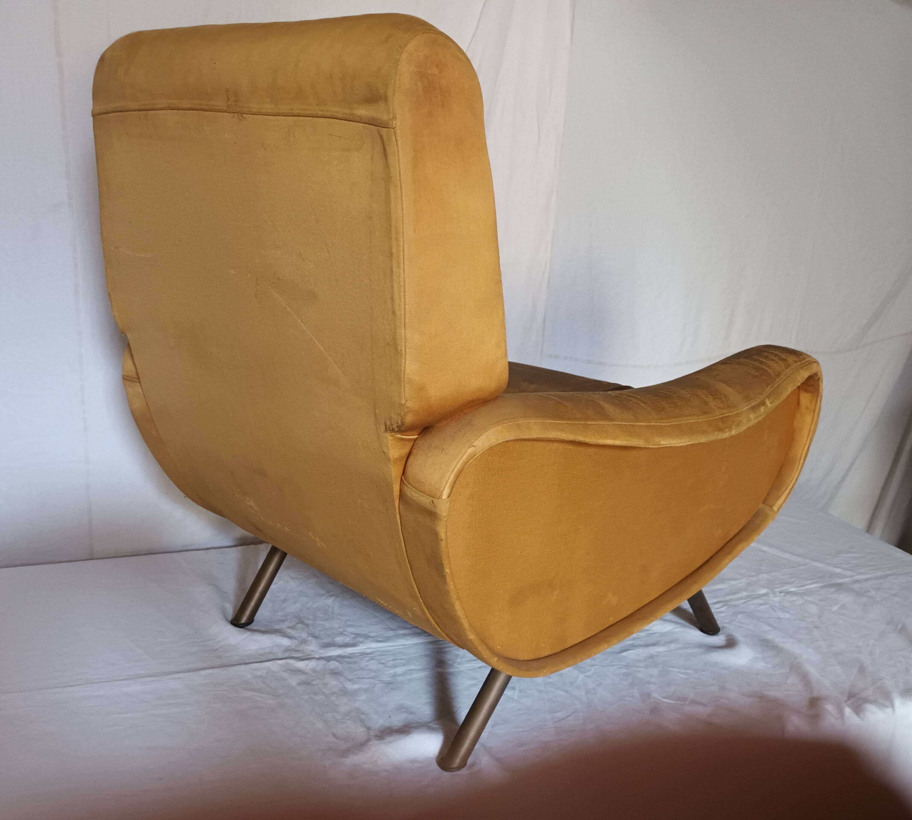 Lady armchair by Marco Zanuso for Arflex from the 1950s