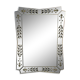 Grand miroir de type vénitien, années 50