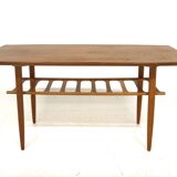 Table basse scandinave en teck, Suède, 1950