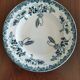 8 iron earthenware plates (St Amand Hamage HB & Cie Sarreguemines Digoin)
