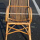 Rattan armchair