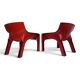 Vico Magistretti Vicario Ensemble de 2 Fauteuils pour Artemide, 1970