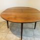 Table a manger scandinave, extensible en teck circa 60