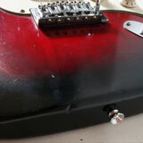 vintage guitar KAY Stratocaster cherryburst custom MIJ 1980s