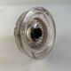 Old glass inkwell