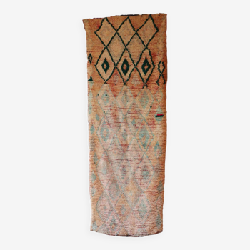 Boujad. vintage moroccan rug, 106 x 303 cm