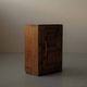 Alpine furniture in solid larch – Folk art – Savoy, 19th century