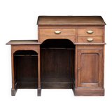 Trade furniture: magnificent oak counter from the late 19th / early 20th century