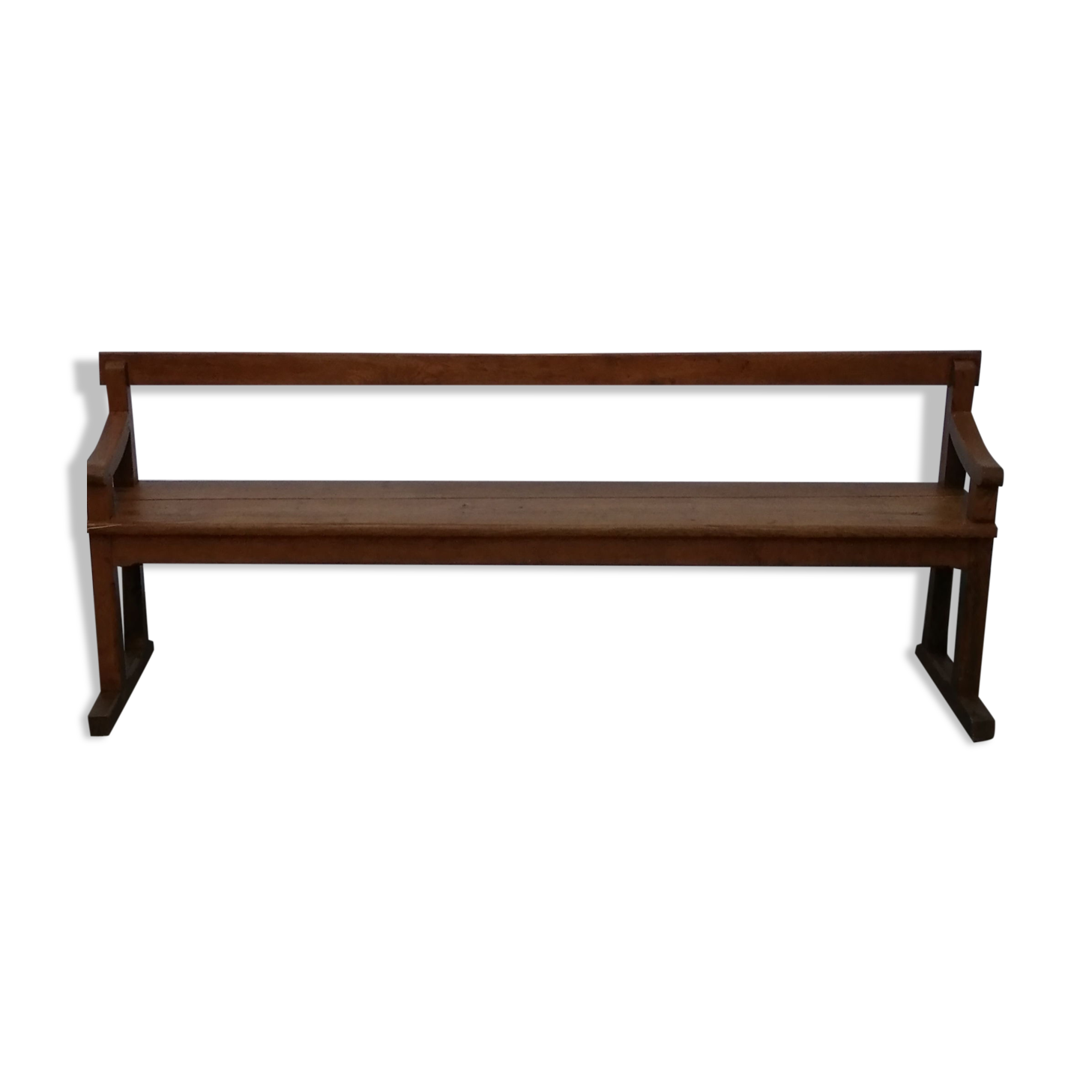 1850 oak priory bench