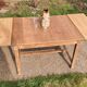 Dining table with extensions