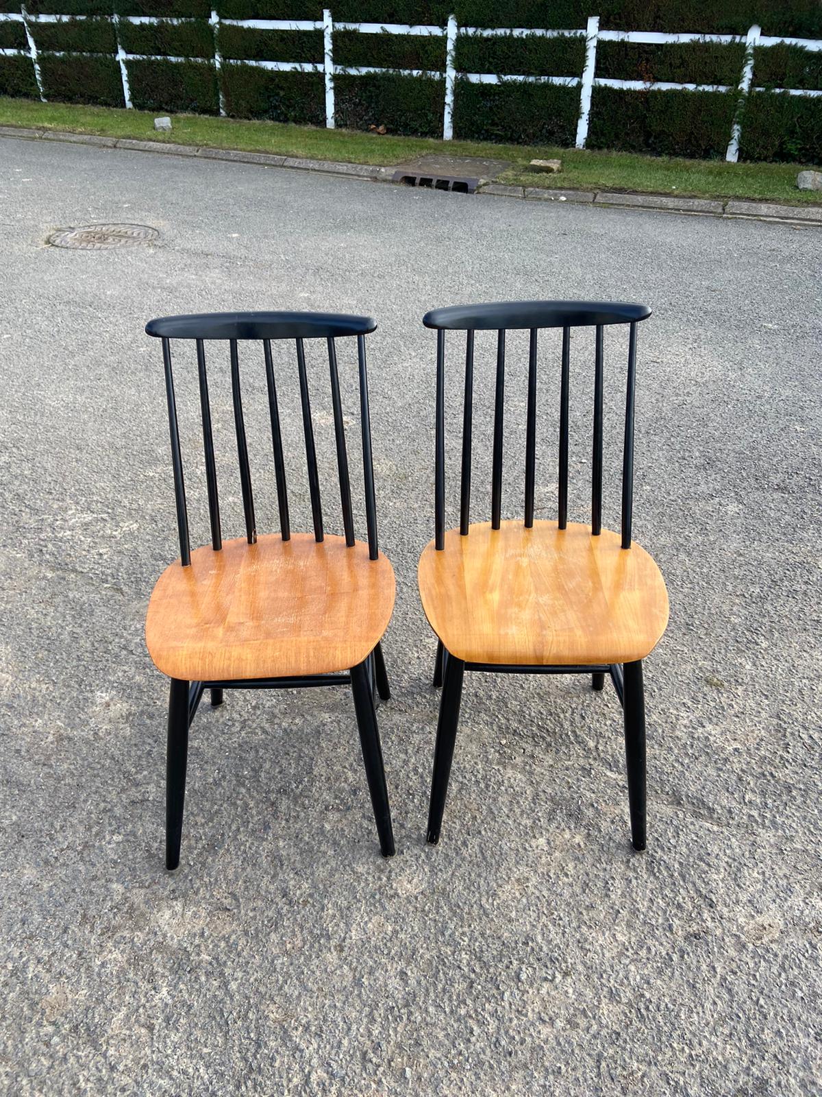 Pair of chairs "Fanett" by Ilmari Tapiovaara