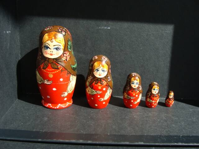 Vintage Russian dolls