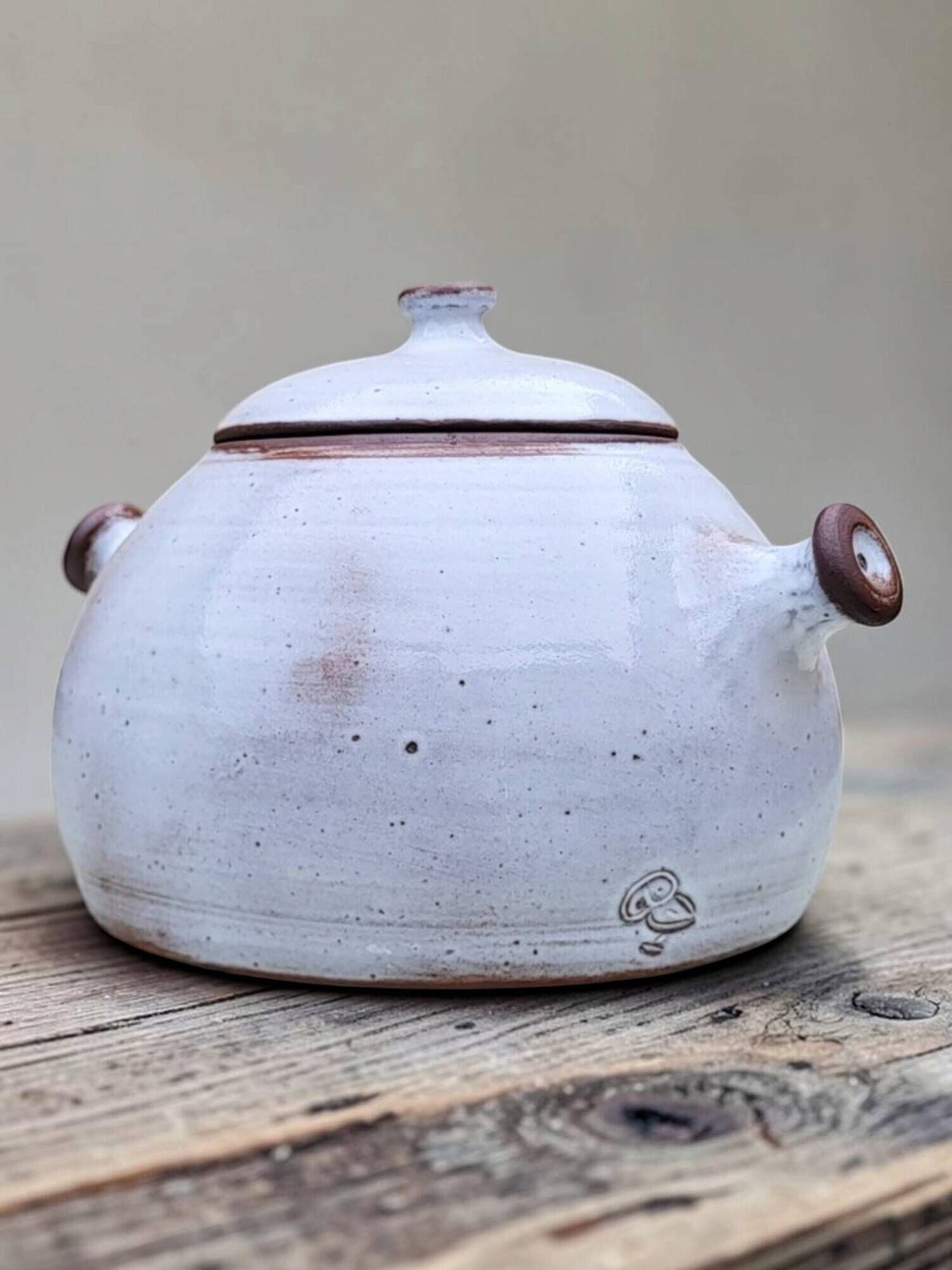 Stoneware soup tureen Ratilly J&N Pierlot / Puisaye
