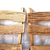 Pair of brutalist armchairs by Dittman & CO for AWA Radboud