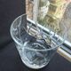 6 Cut crystal port glasses