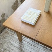Table de ferme extensible en chêne massif