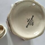 Jug Digoin Sarreguemines model 9225 – stylised floral decoration