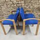 Lot de 2 banc de salle d'attente 1980/90